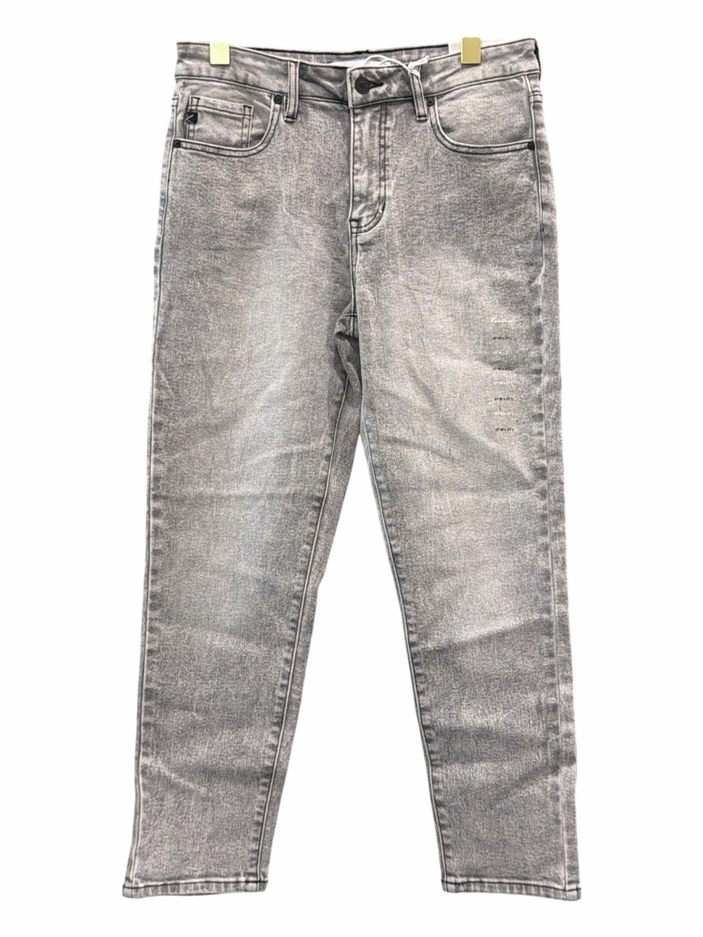 KanCan Slim Straight Jeans‎ Women 27 Gray Ankle Maurices High Rise Denim NWT